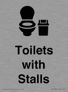 Toilets: Stalls with Sanitary Bin